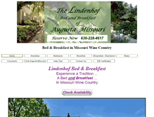 Tablet Screenshot of lindenhof-augusta.com